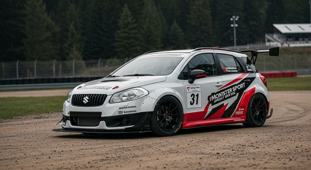 スズキSX-4ラリーカー