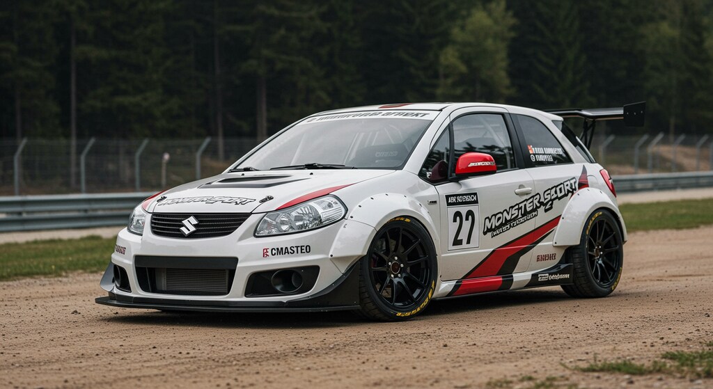 スズキSX-4ラリーカー
