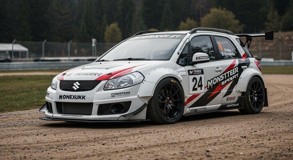 スズキSX-4ラリーカー