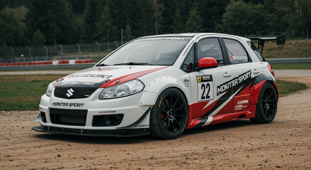 スズキSX-4ラリーカー