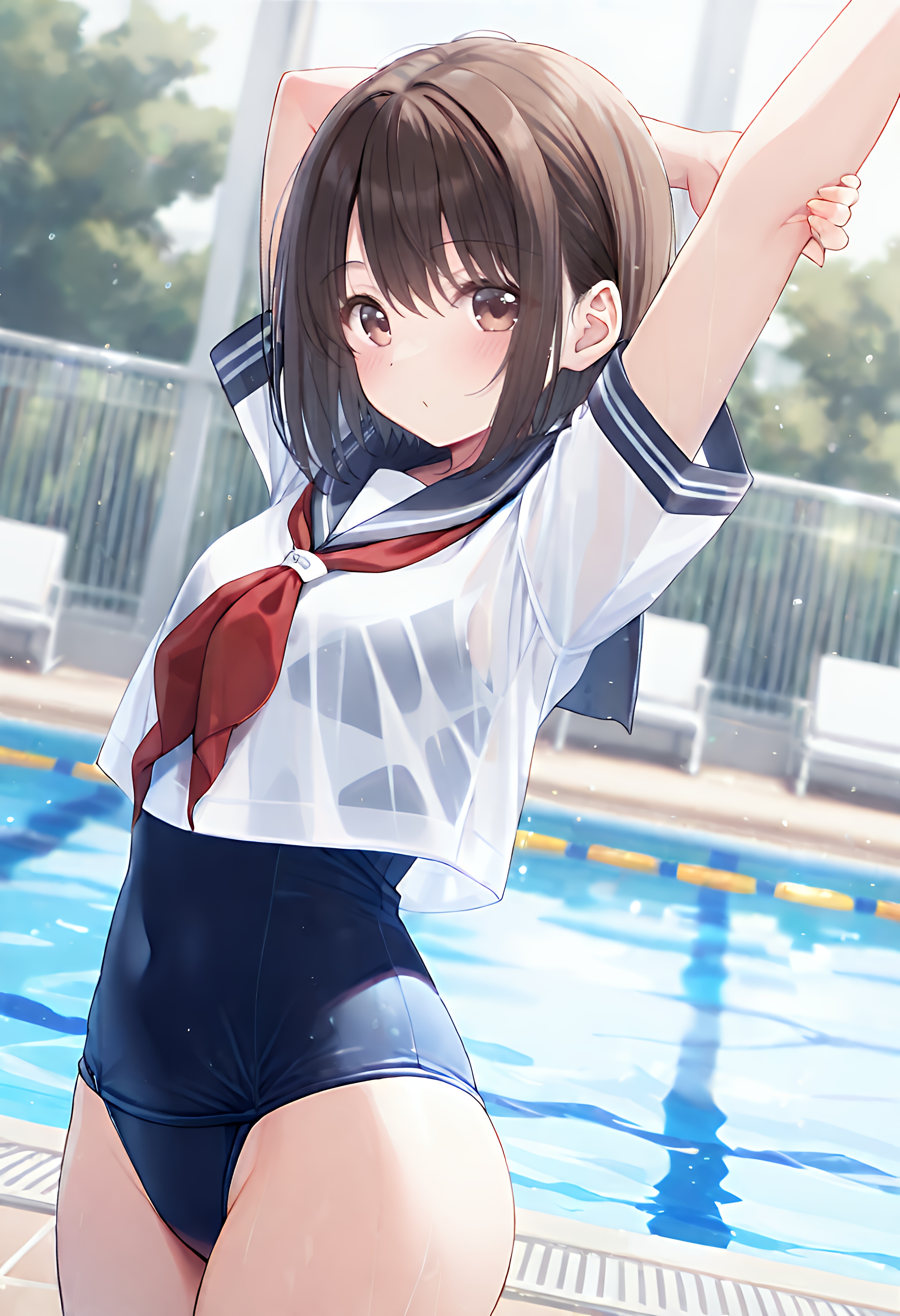 スク水セーラー