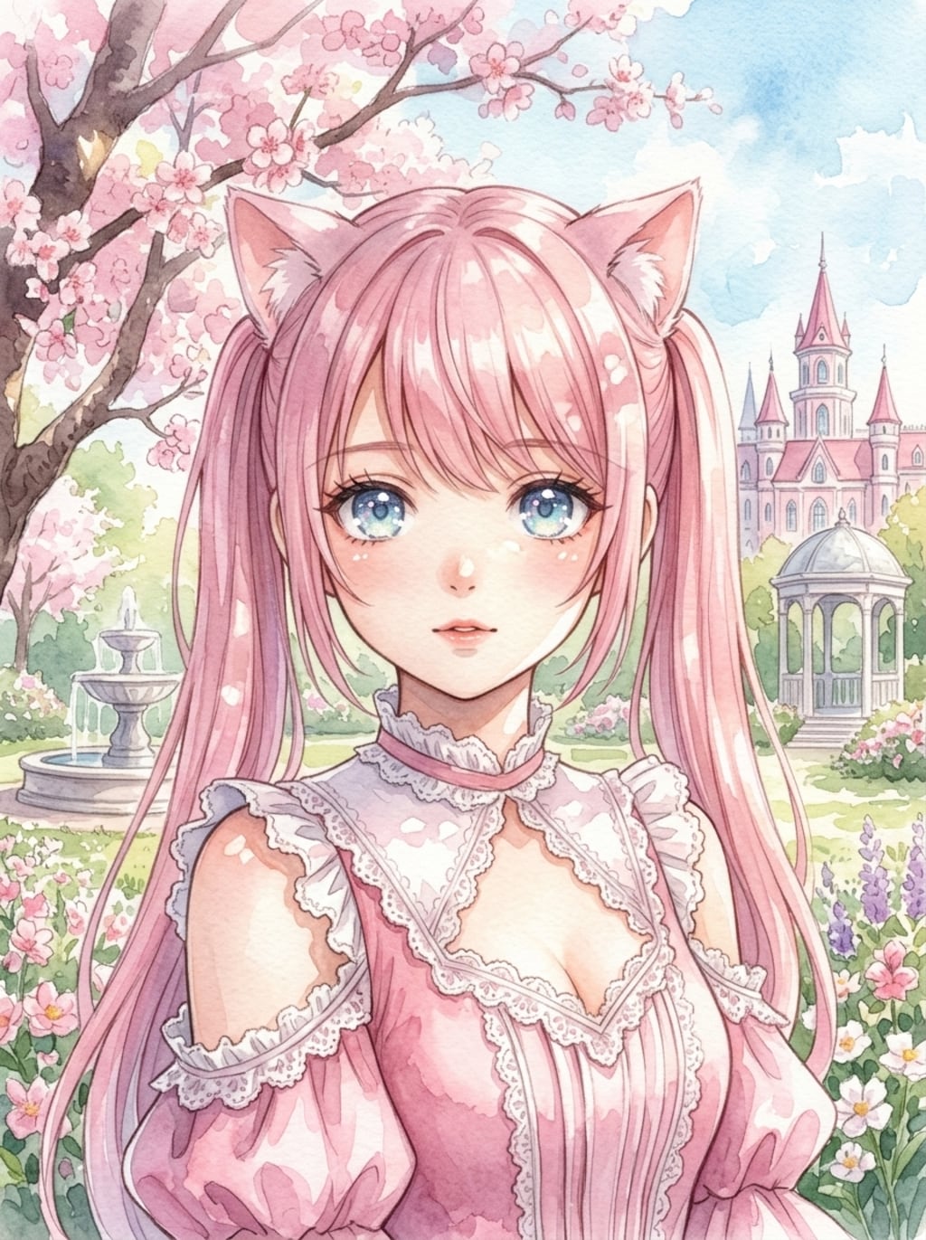 ECHIDNAちゃん猫耳ツイテ