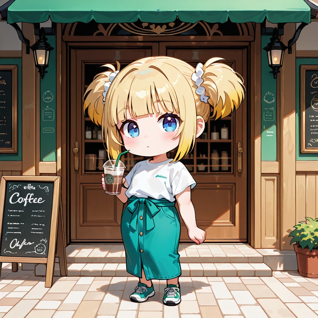 コーヒー飲みながら散歩♪