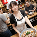 ラーメン屋さんでバイトする明るく清楚な子❤ 8枚目