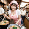 ラーメン屋さんでバイトする明るく清楚な子❤ 11枚目