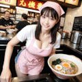ラーメン屋さんでバイトする明るく清楚な子❤ 7枚目
