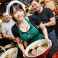 ラーメン屋さんでバイトする明るく清楚な子❤ 9枚目