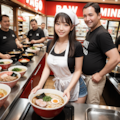 ラーメン屋さんでバイトする明るく清楚な子❤ 6枚目