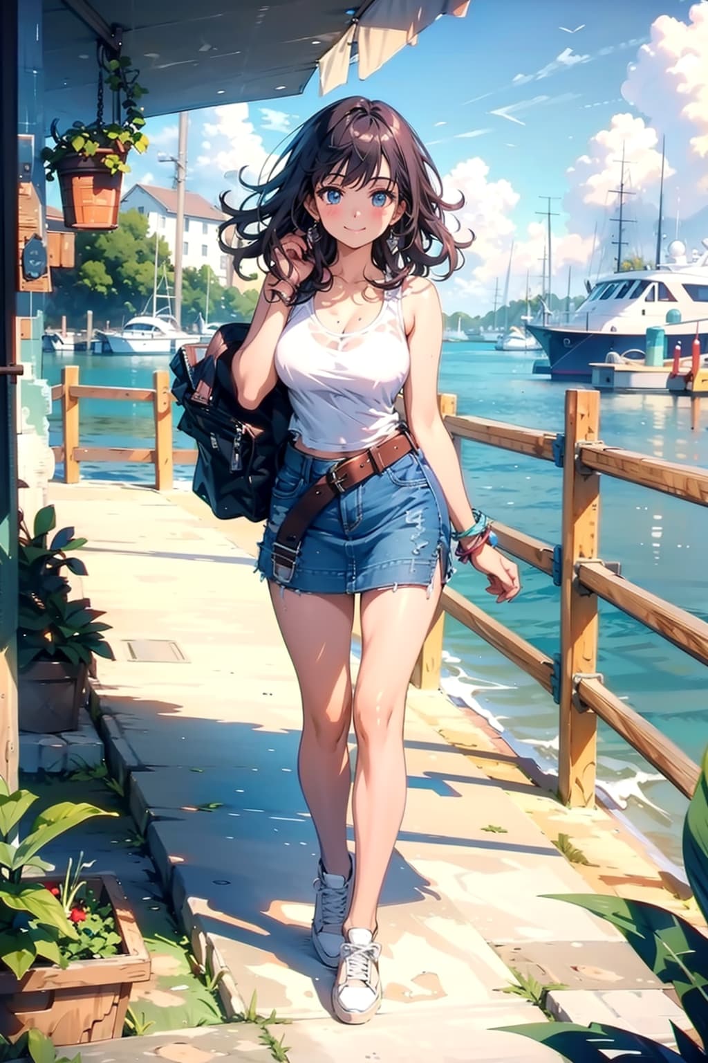 ミニスカート大好きな人妻さん