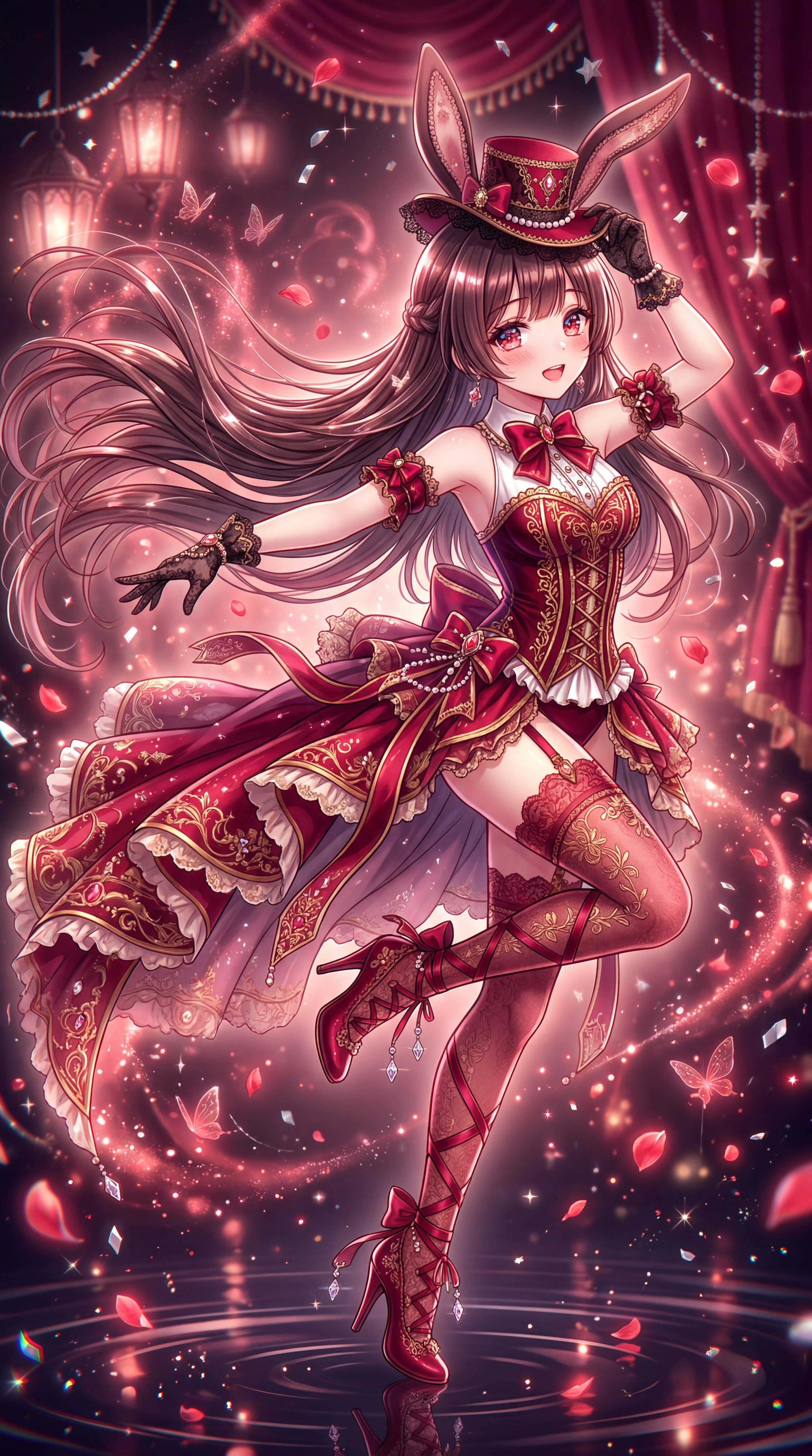 紅夜の舞う幻兎