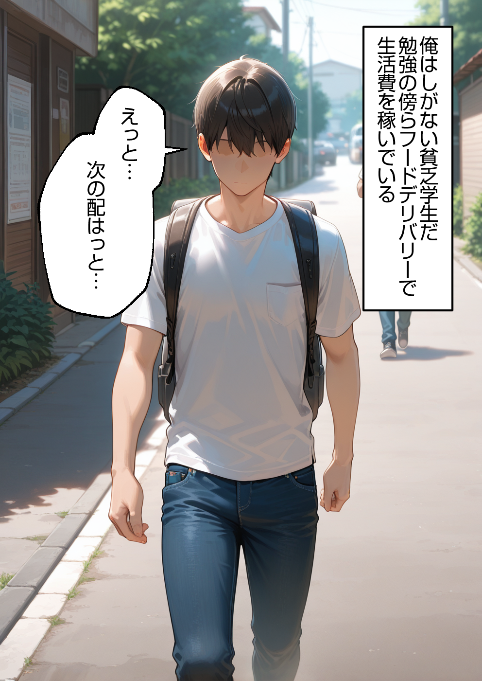 星街すいせい#1配達に行ったら有名配信者の家!?
