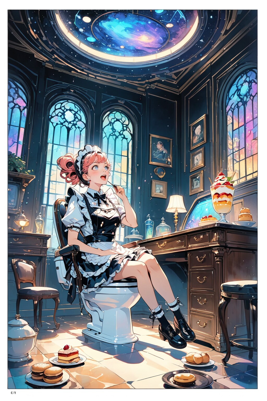 良い椅子を買いました！ | の人気AIイラスト・グラビア