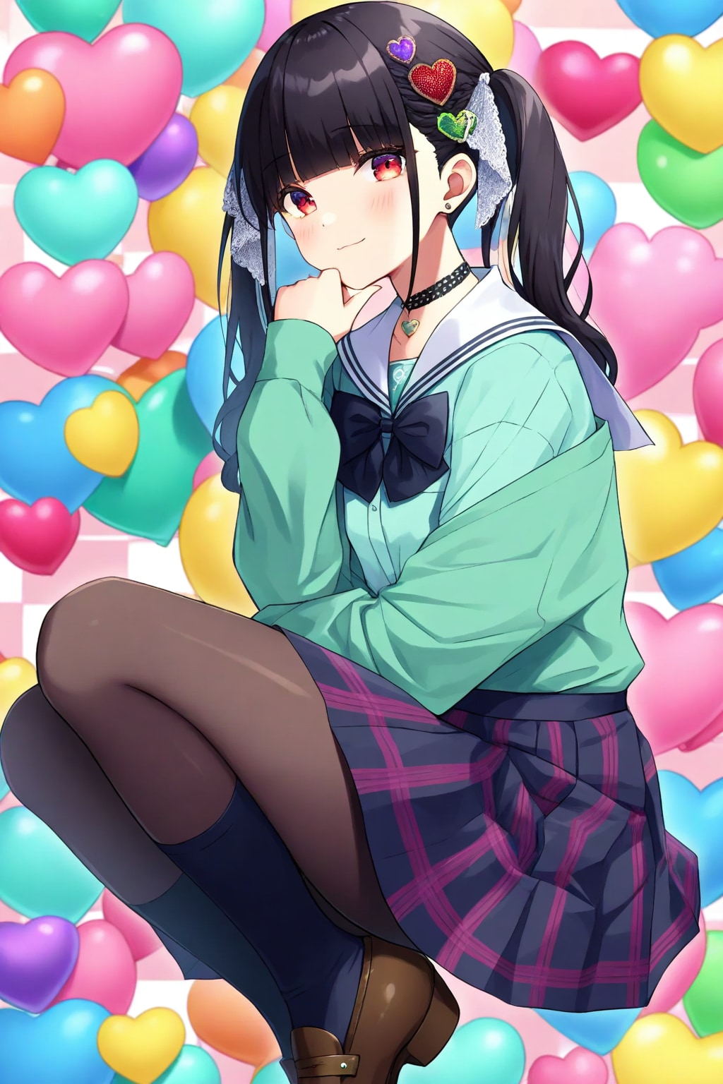 ゆる地雷系ツインテール【制服Edition】