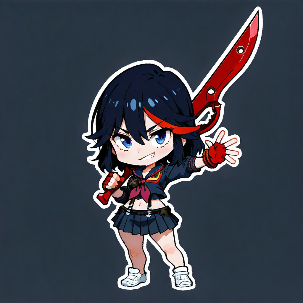 ちち生で纏流子&鮮血