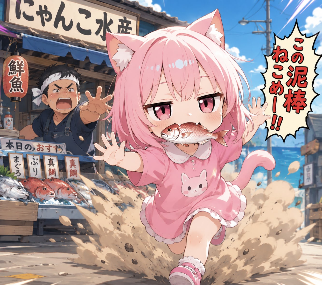おはにゃんにゃ～ん♡（今日は鯛の日） | の人気AIイラスト・グラビア