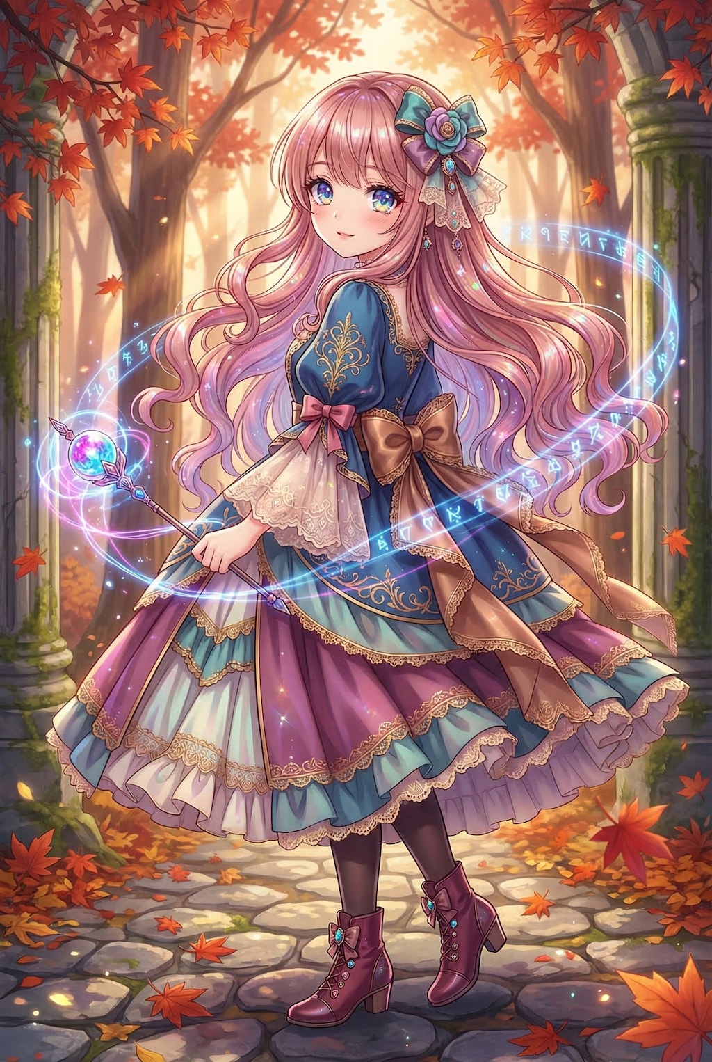 蒼穹の森に舞う魔の乙女