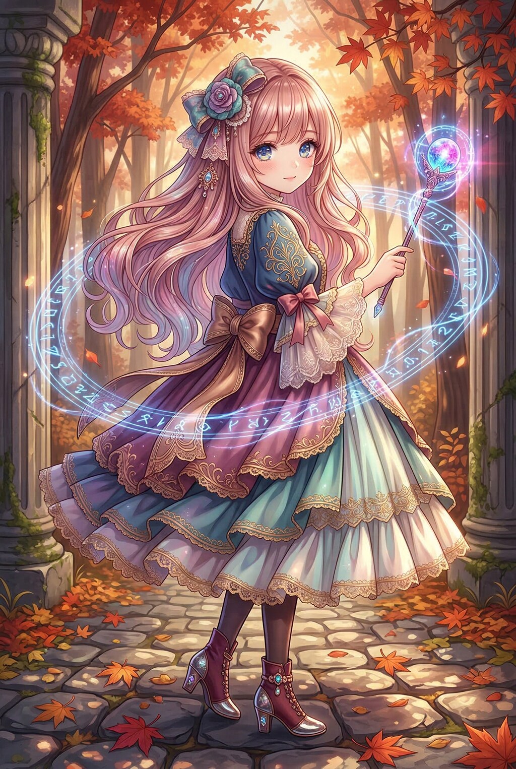 蒼穹の森に舞う魔の乙女