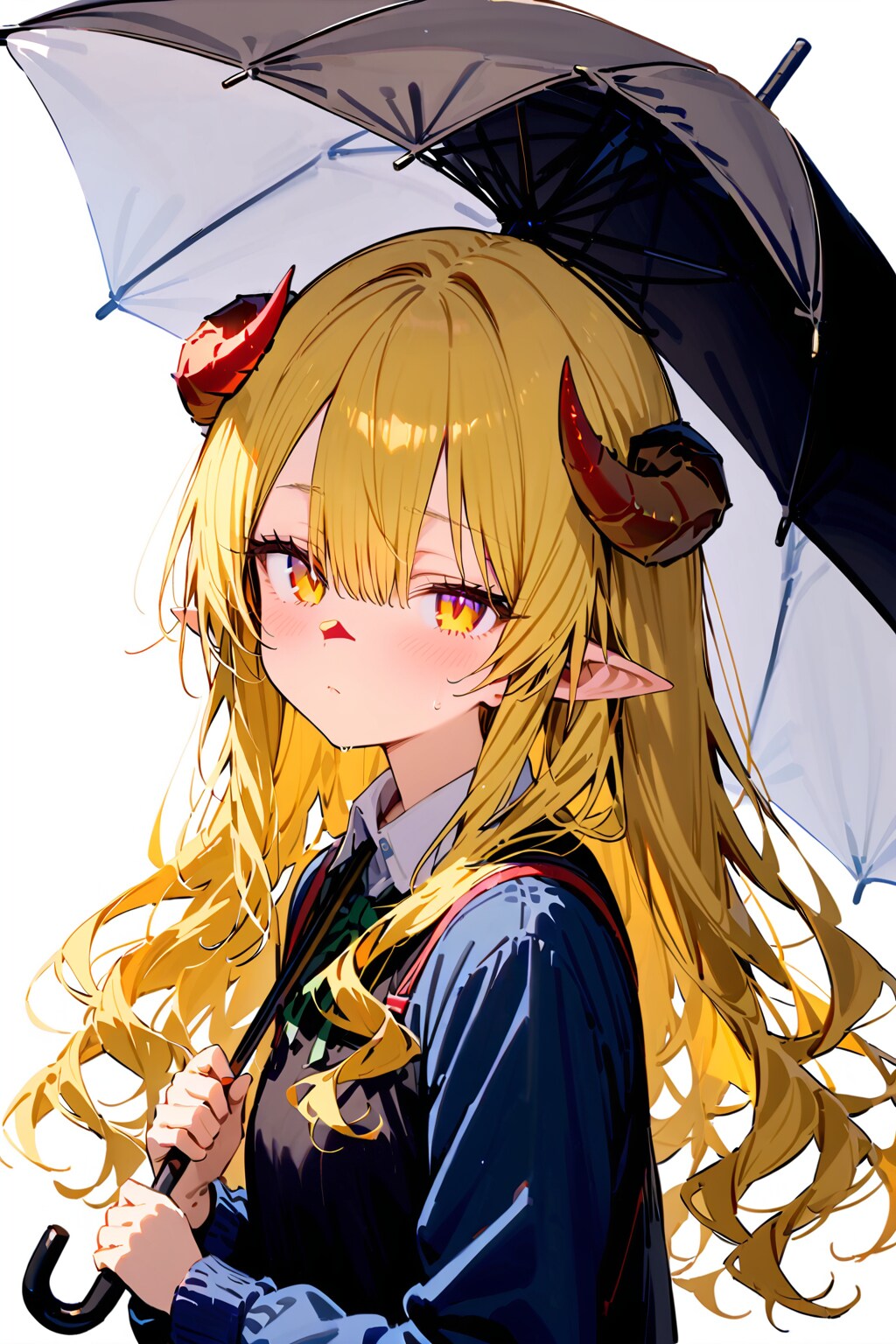 金髪普段着(冬でも日傘はあったほうがいいじゃぞ？)_20250220