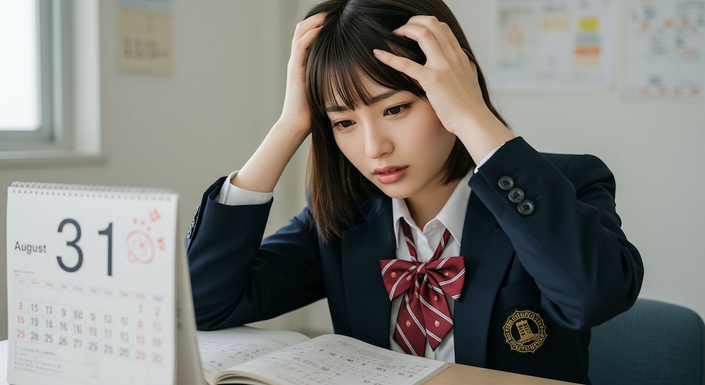 絶望の８月３１日...
