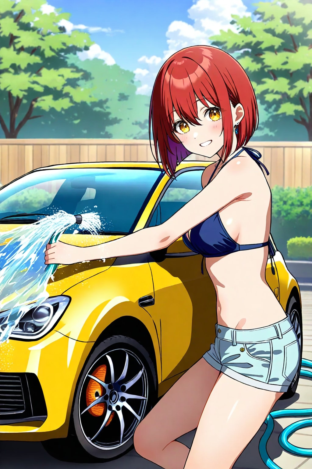 赤髪水着(さっぱりしましたね！)_20250507