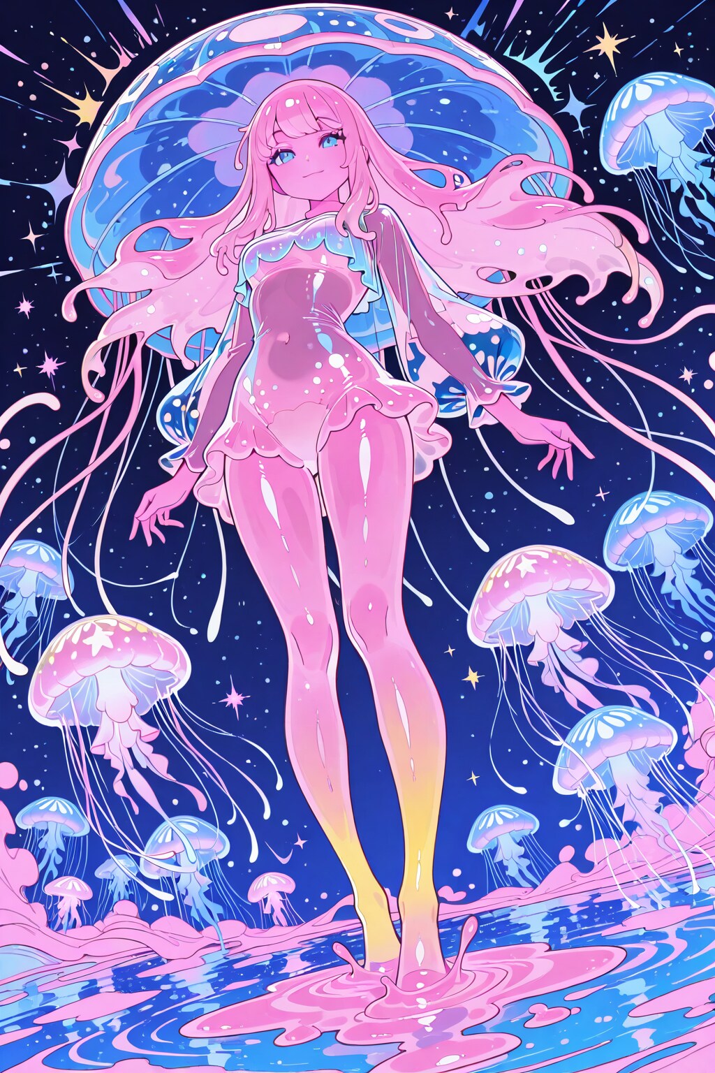 Jellyfish ECHIDNA | の人気AIイラスト・グラビア