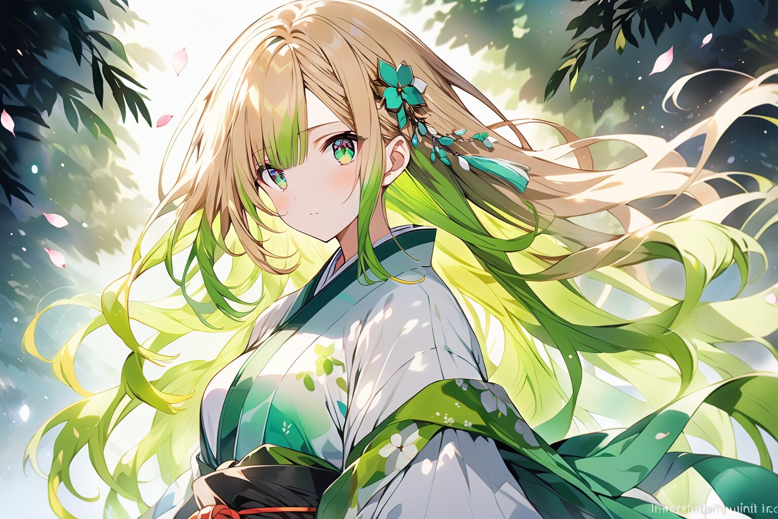 新緑の和
