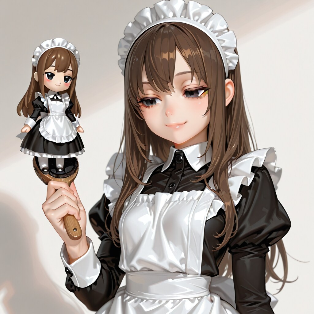 人形メイク
