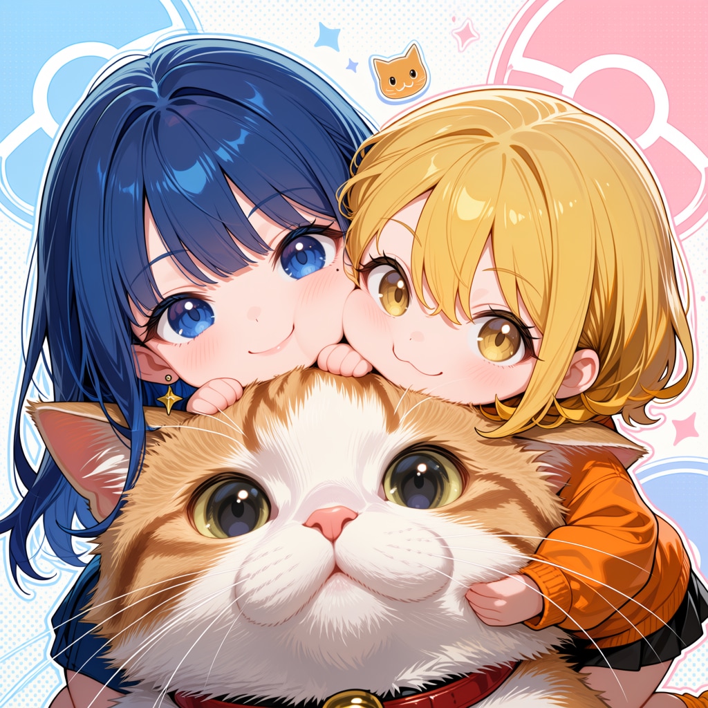 デフォルメで激かわ！ きなことこはくとぎゅぎゅっと大集合あい！ | の人気AIイラスト・グラビア