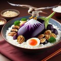 一富士二鷹三茄子定食 3枚目