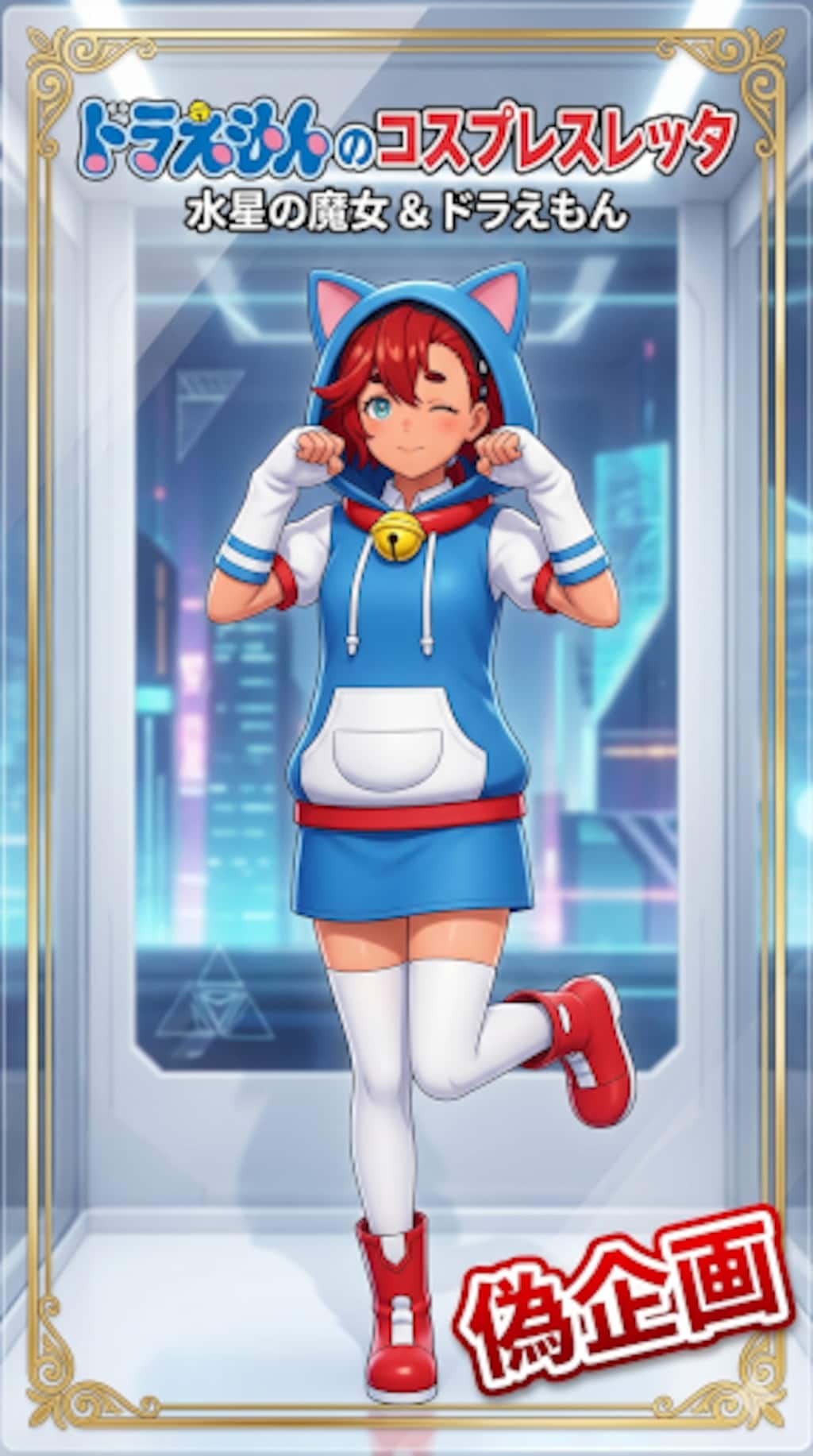 ドラえもんのコスプレスレッタ