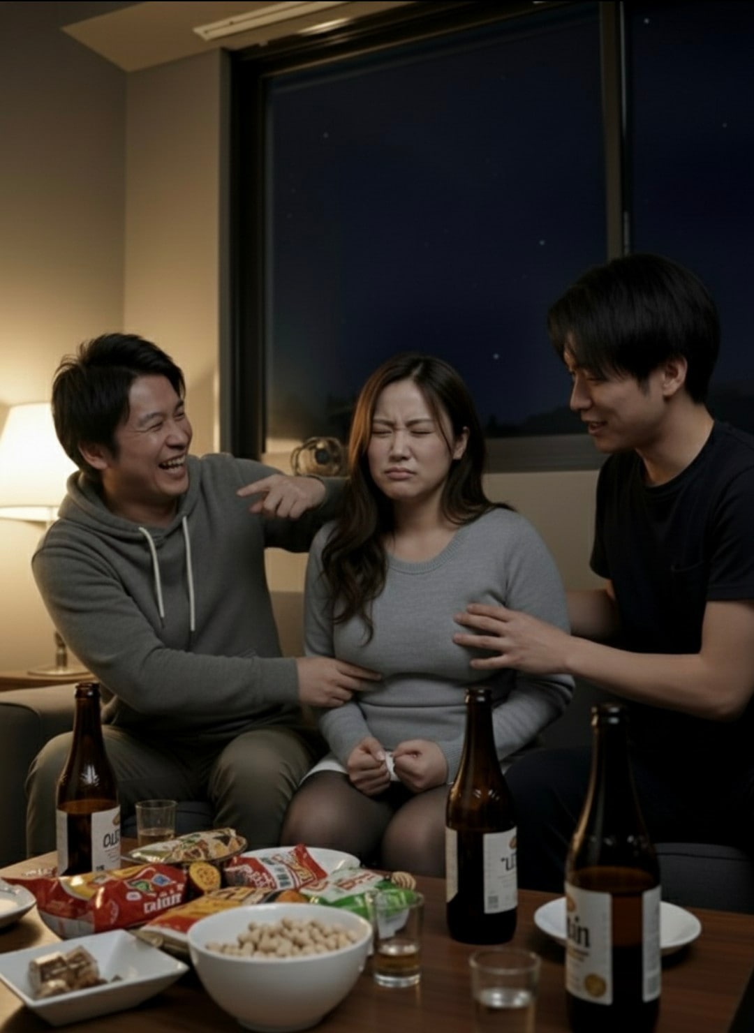 我が妻がお気に入りの従業員を自宅に招いて…②