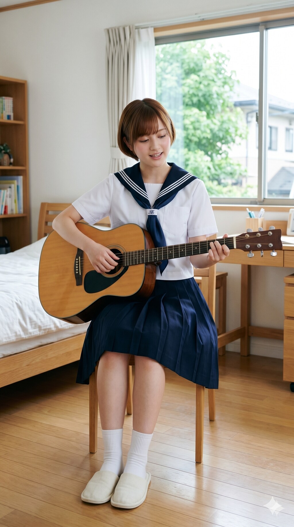 普通の美少女　ギター