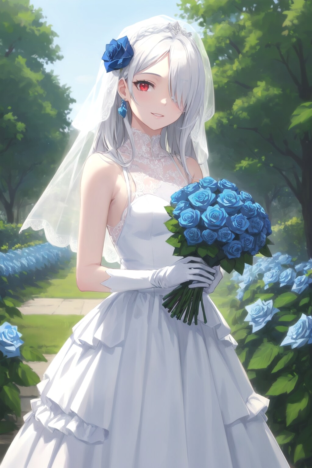 青薔薇