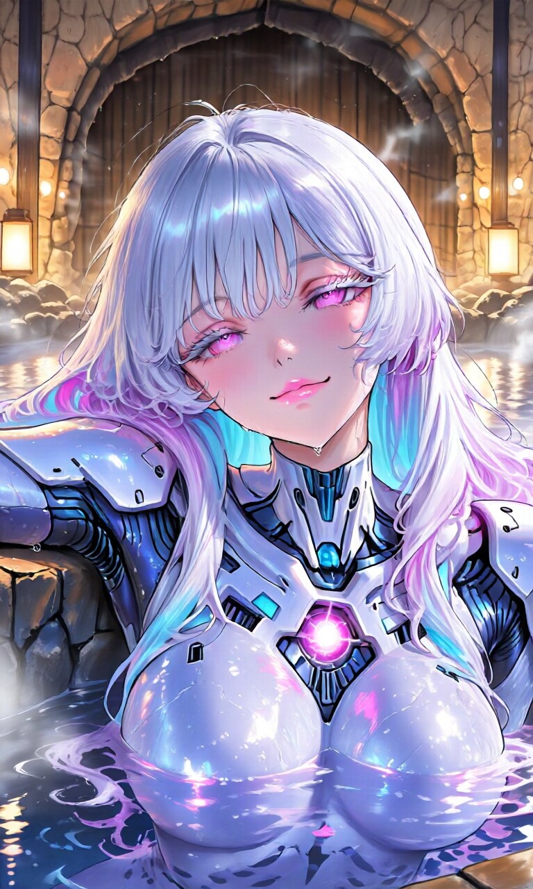 彼女も温泉に入りたい | の人気AIイラスト・グラビア