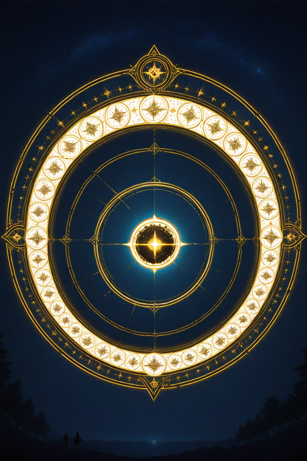 夜空に煌めく金玉 | の人気AIイラスト・グラビア