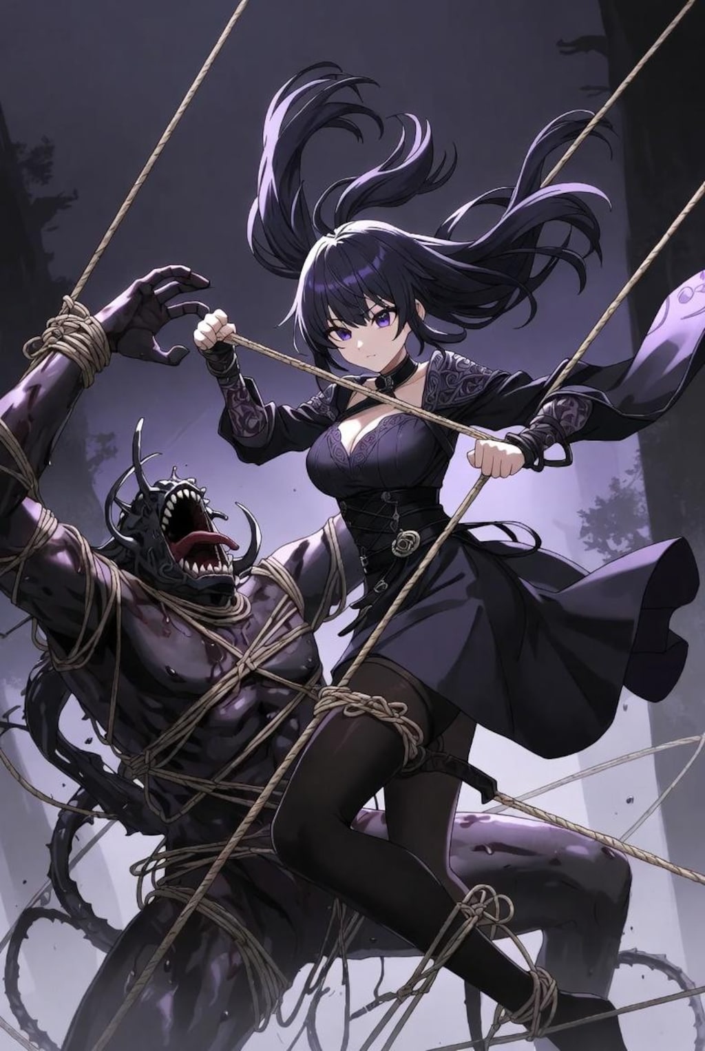 緊縛師の迷宮 ～縄と欲望のダンジョン～