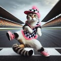 レースクイーンの猫 5枚目