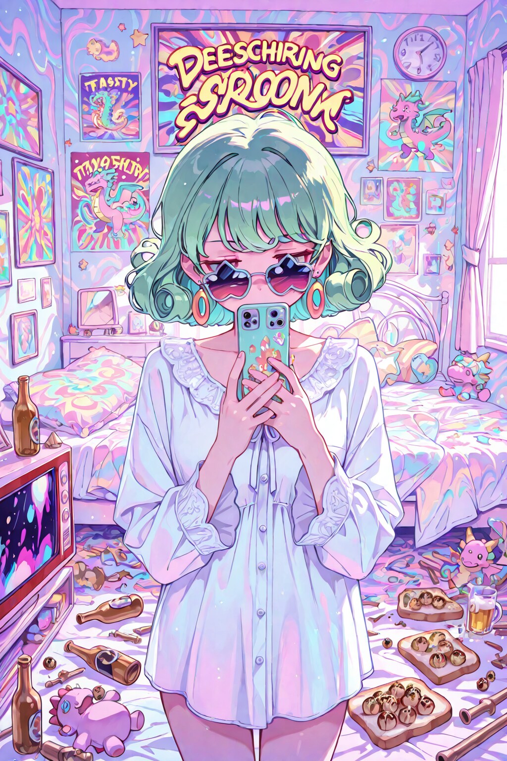 緑髪ちゃん