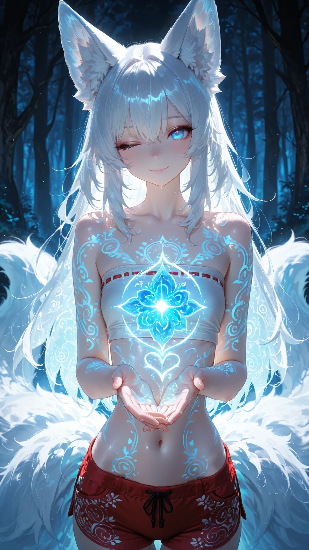 九尾の狐meetsシロ