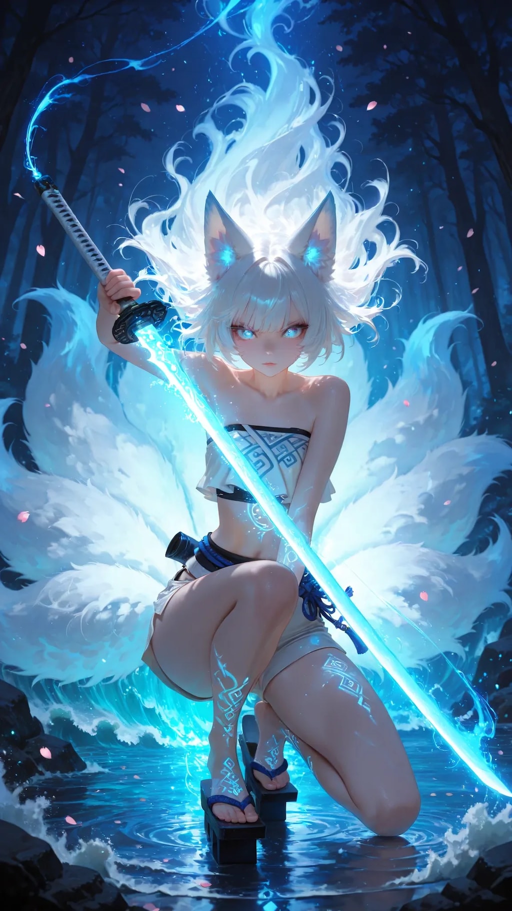 九尾の狐meetsシロ