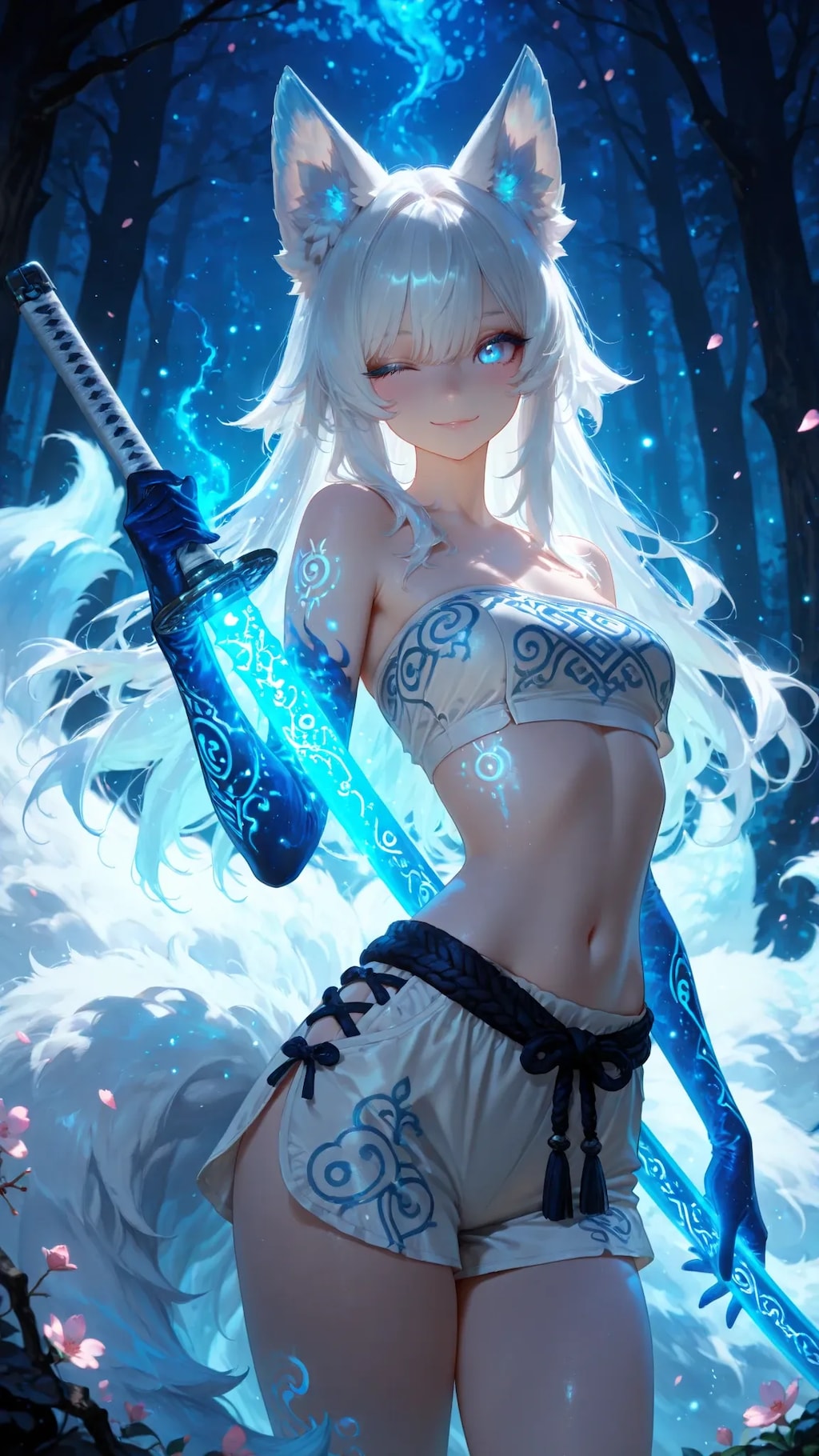 九尾の狐meetsシロ