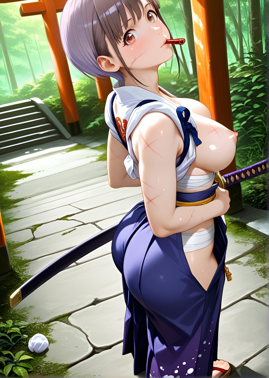 姫野舞依（HimenoMai）刀剣　卑猥