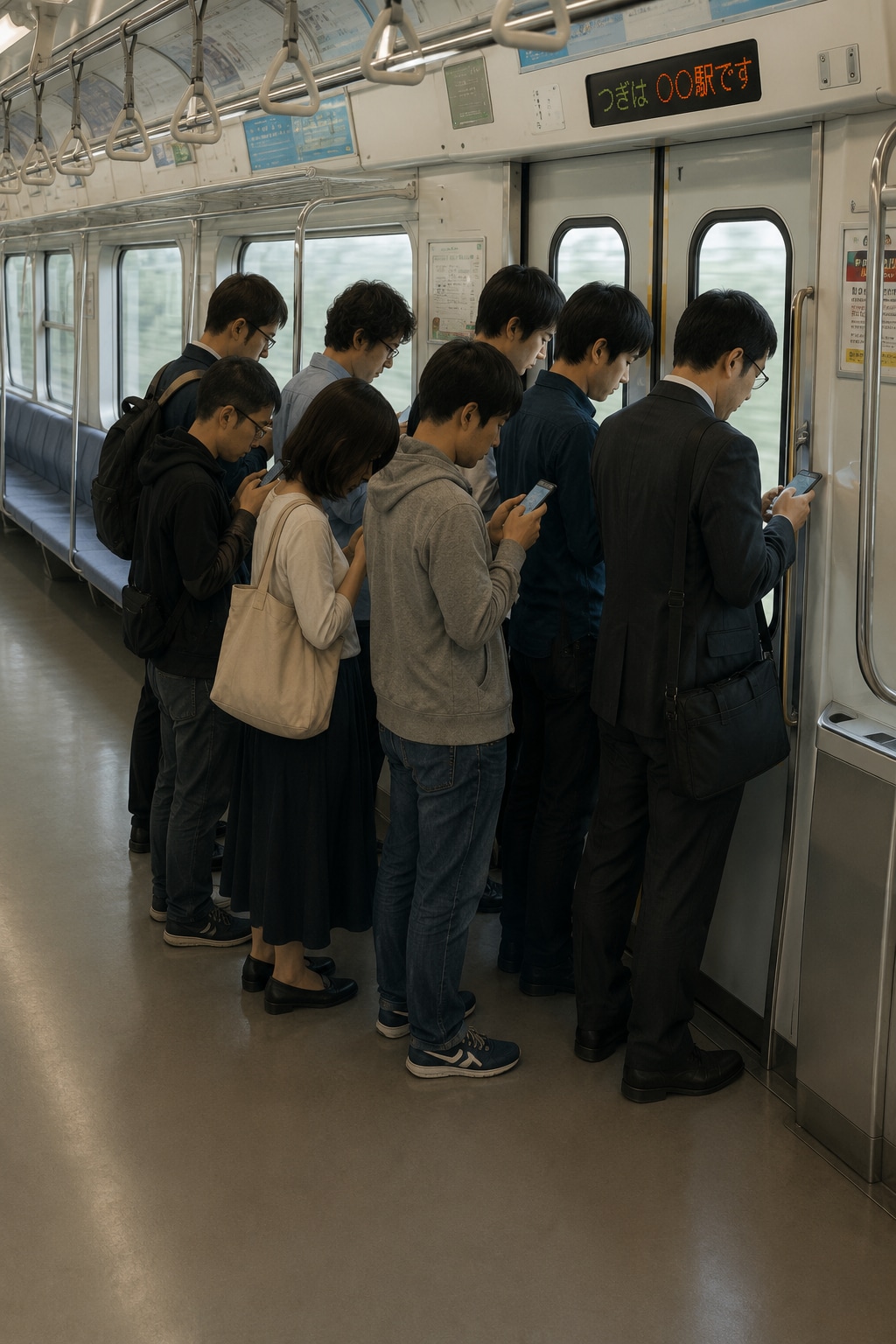 空気を読む
