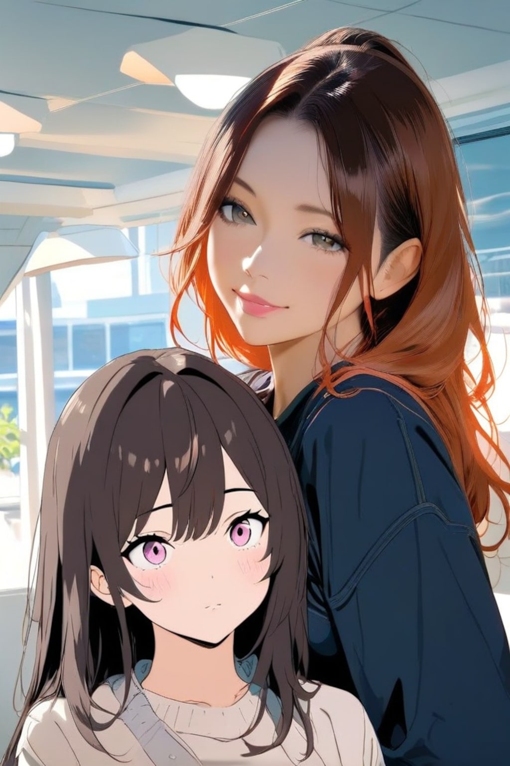 おねえさんとおねえさん