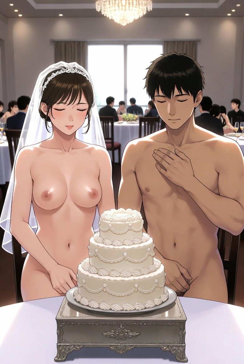 ケーキカット記念写真＃２【ジューンブライド特別月間】