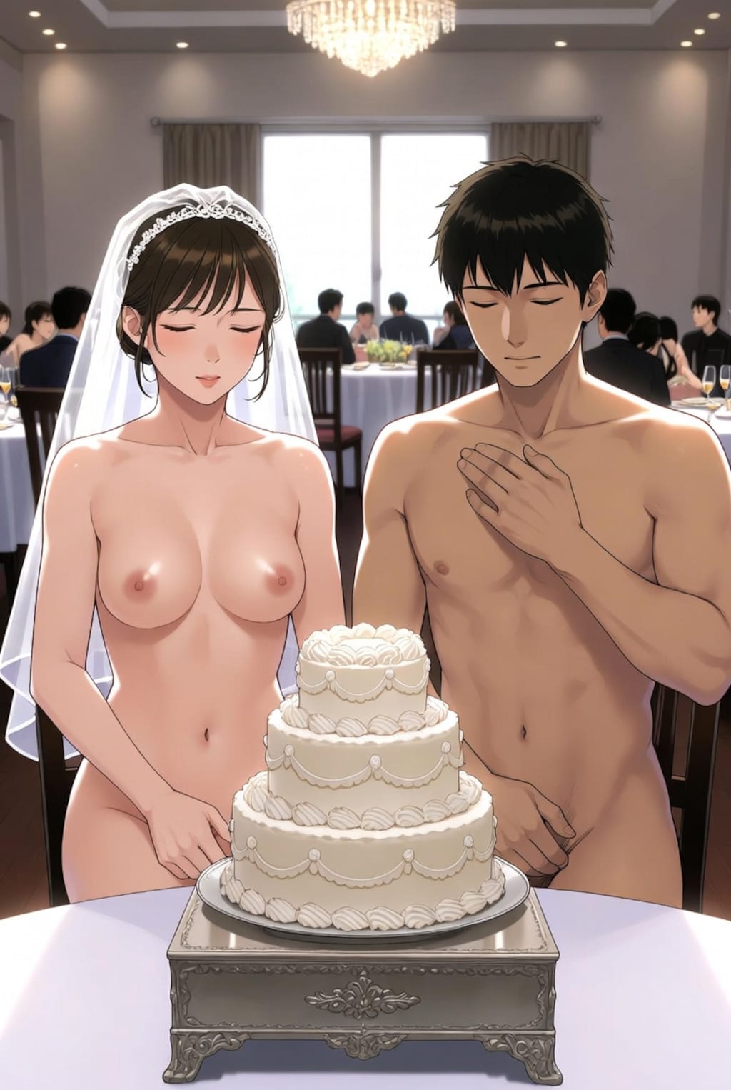 ケーキカット記念写真＃２【ジューンブライド特別月間】