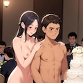 ケーキカット記念写真＃２【ジューンブライド特別月間】 2枚目