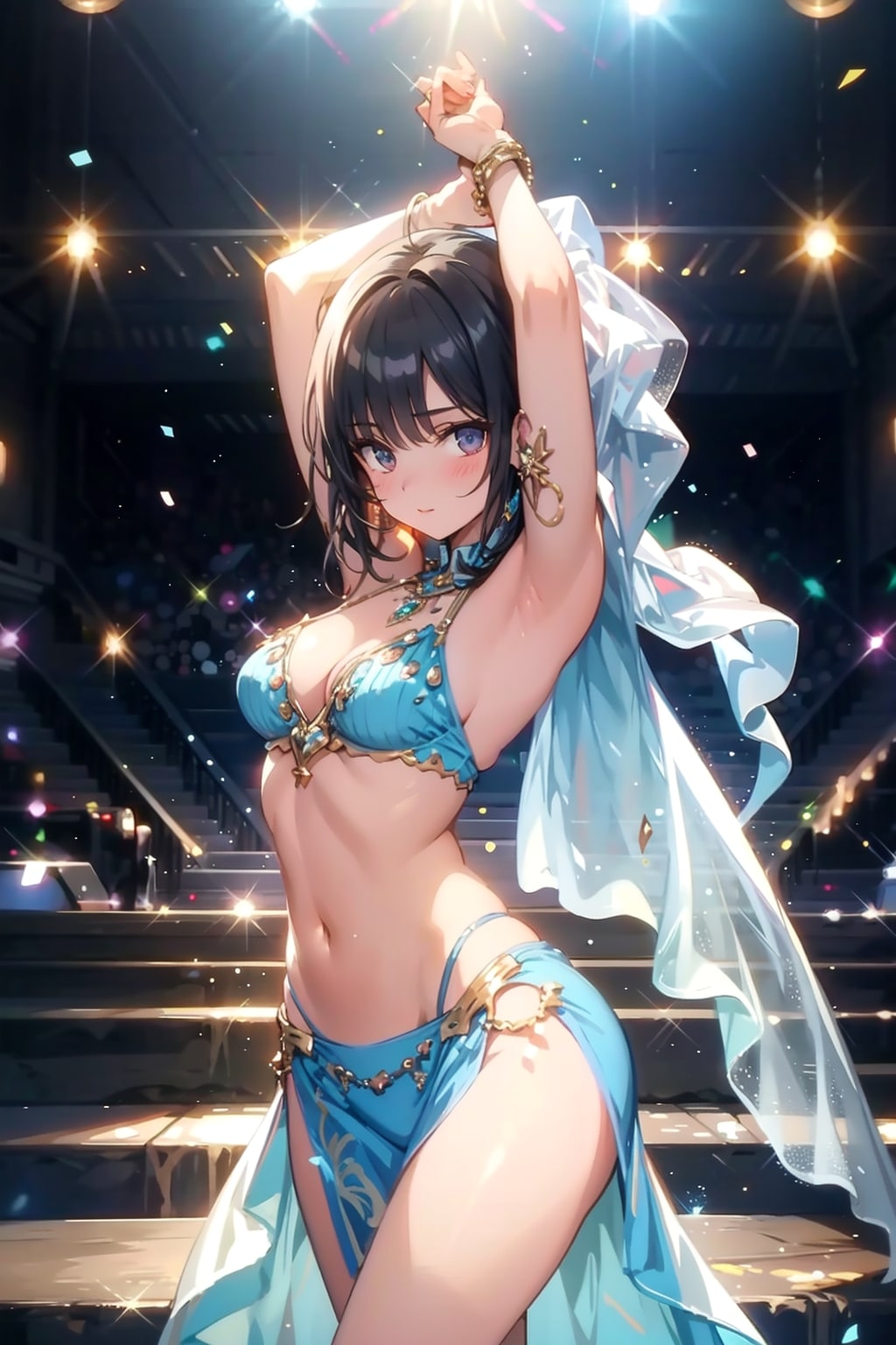 踊り子になりきって