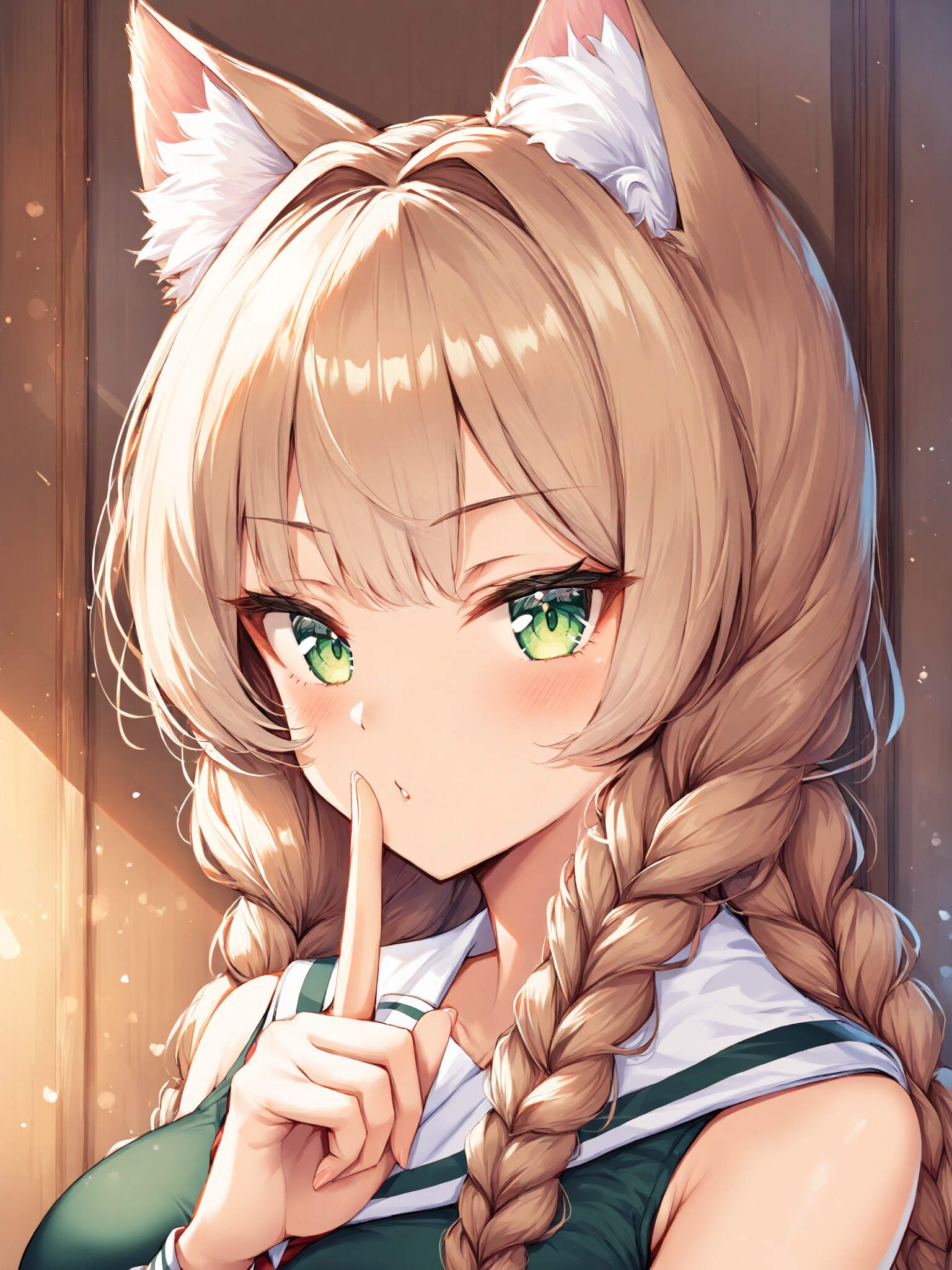 お静かに