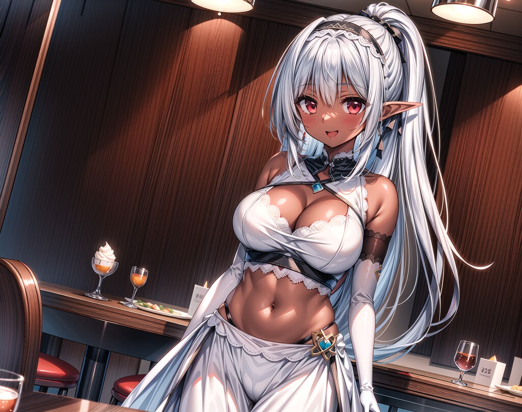 褐色エルフさん・披露宴